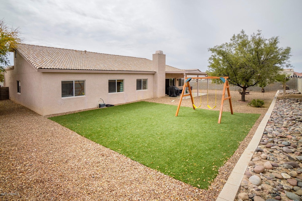 North Facing Back Yard