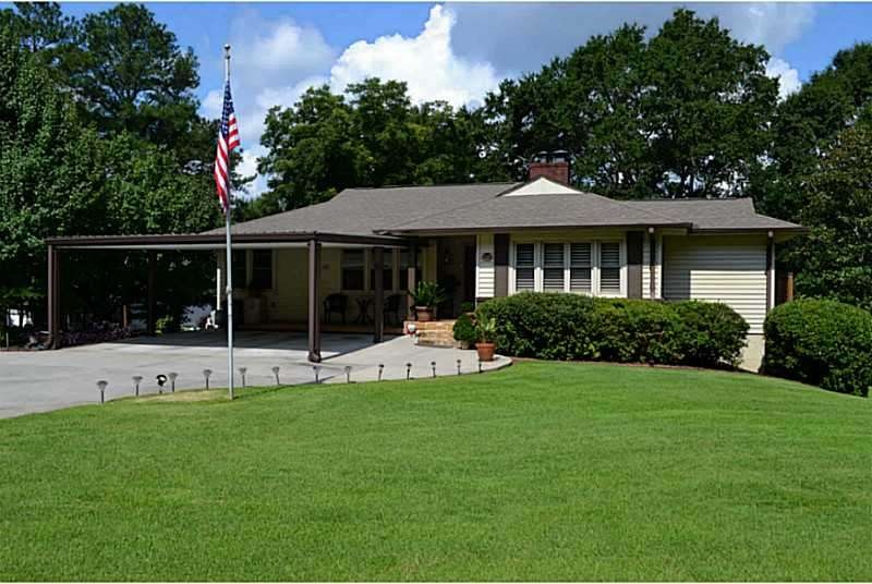 Exterior Front. BEAUTIFUL LANDSCAPING