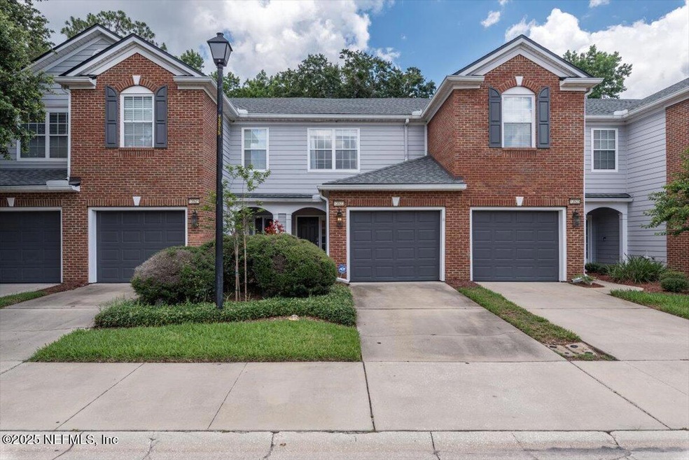 Front of townhome