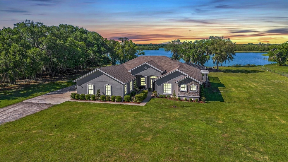 5.05 Acre Lakefront Estate!