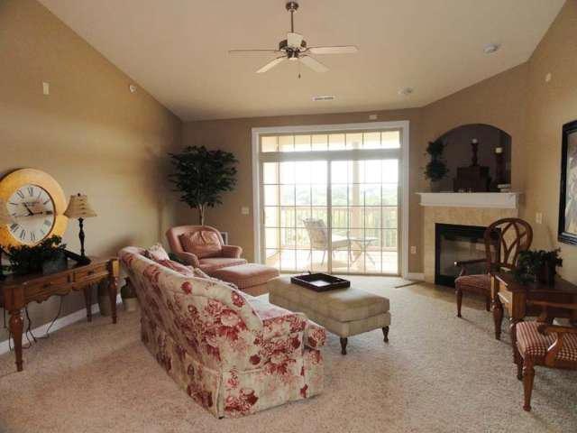 Spacious living area
