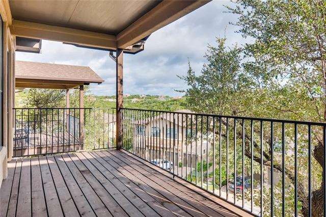 View from second floor balcony off the master bedr