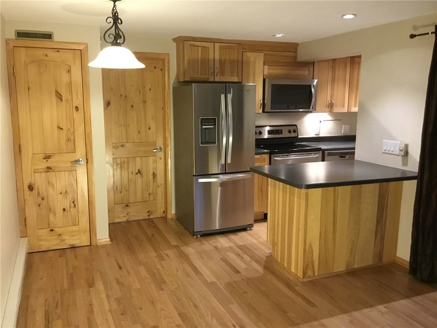 Beautiful hard wood floors over the whole main flo