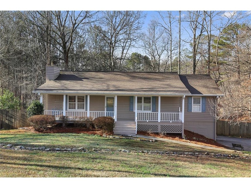 Lake front ranch home, located in a quiet cul-de-s