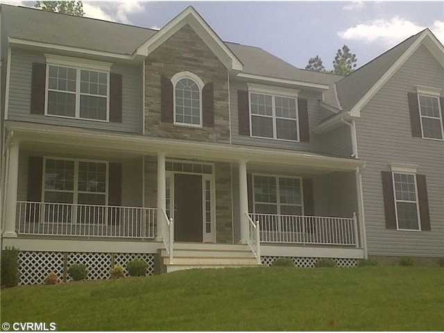 Exterior Front - Shown with optional porch and sto