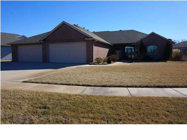 Front view of this all brick home