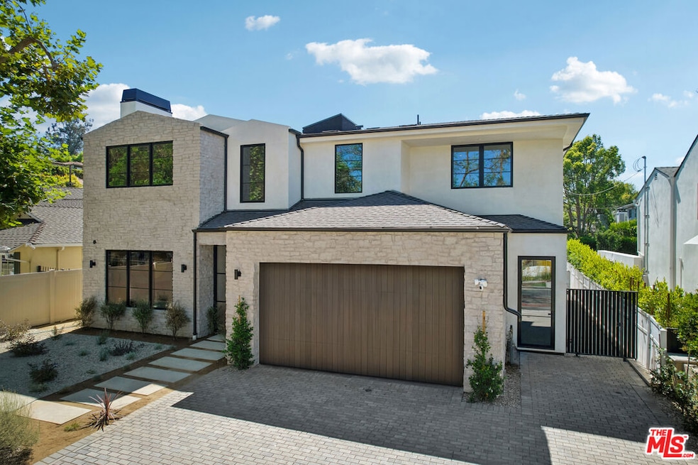 Garage door is graphically enh