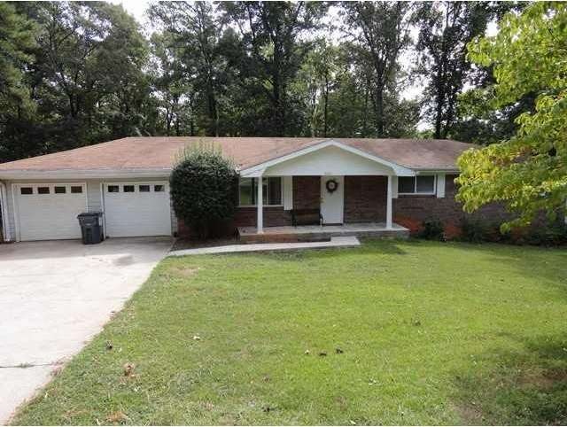 Exterior Front. Brick home