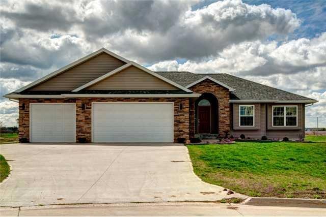 Exterior Front. Welcome to 1520 Madisyn Circle!  L
