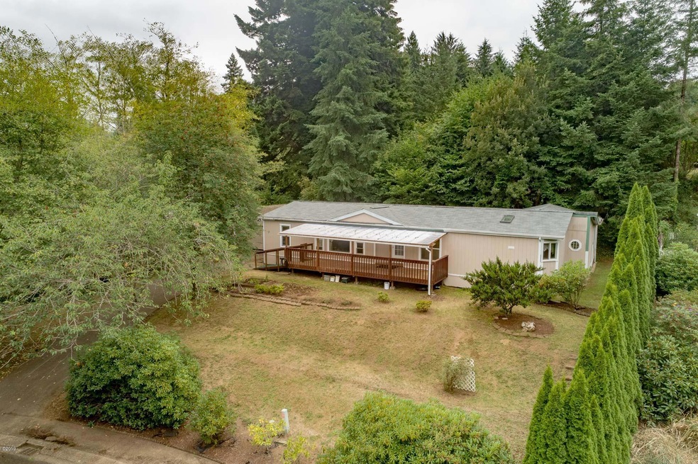 Aerial View Of Home & yard