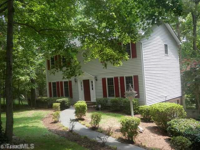 Exterior Front. Great curb appeal in Moravian Forest. Freshly landscaped, fenced backyard, finished basement.