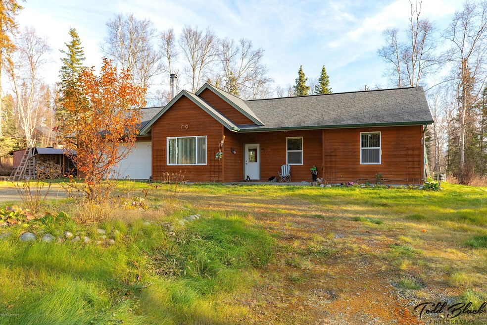 front view on 1.4 acre