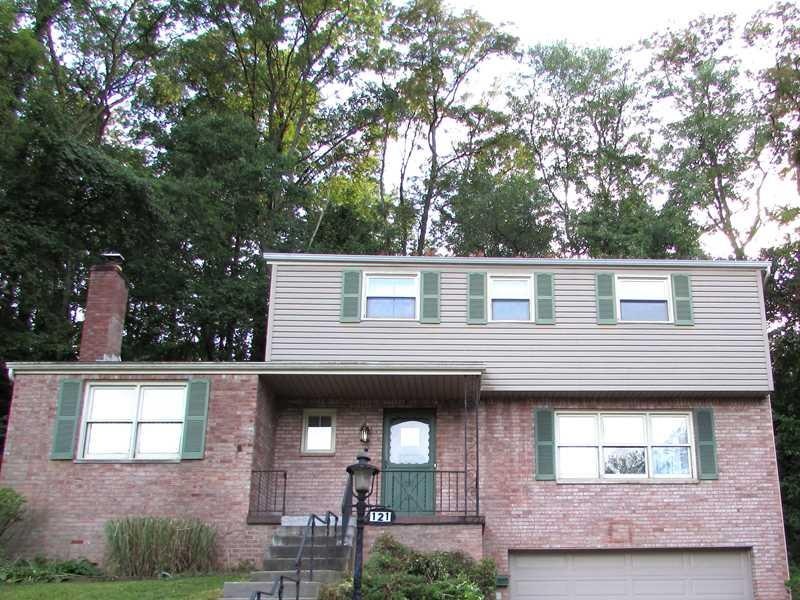 Exterior Front. Welcome to 121 Chalet Drive, a 4 B