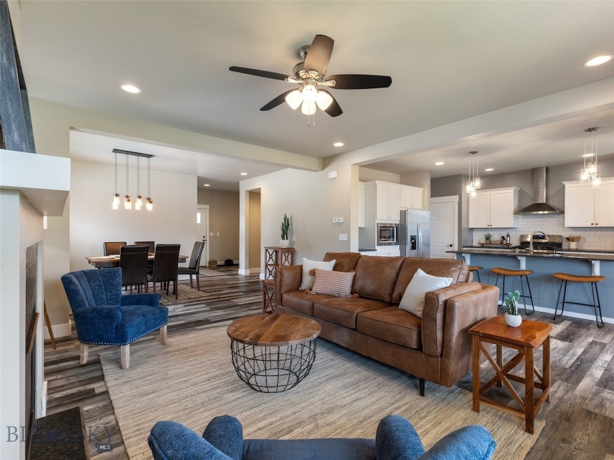 Large open floor plan