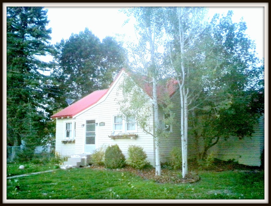 A cottage style home