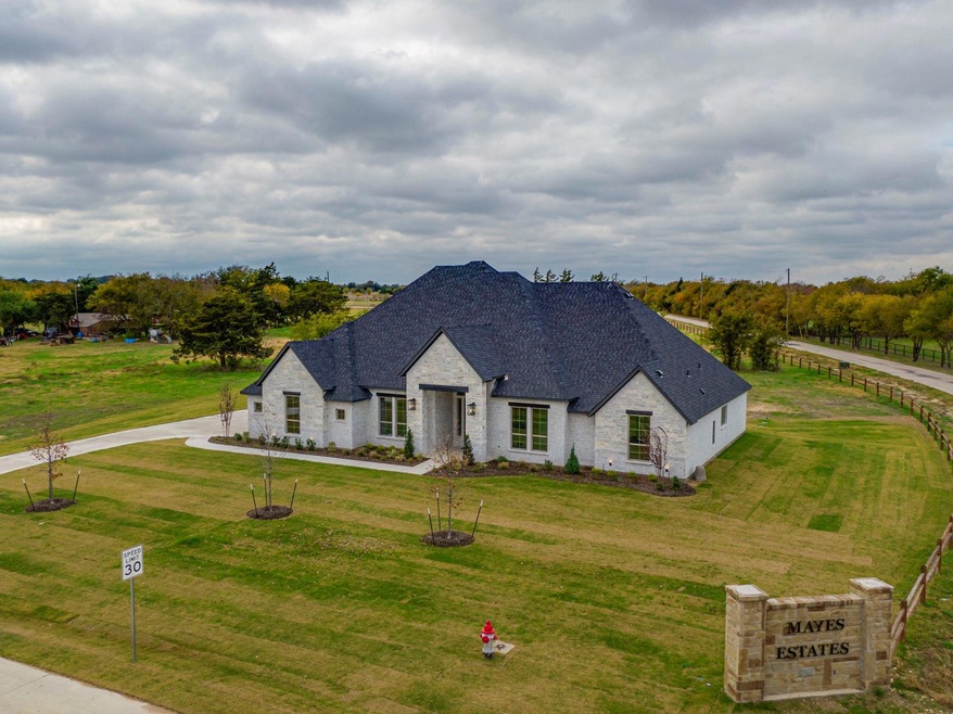 beautiful home on a corner lot