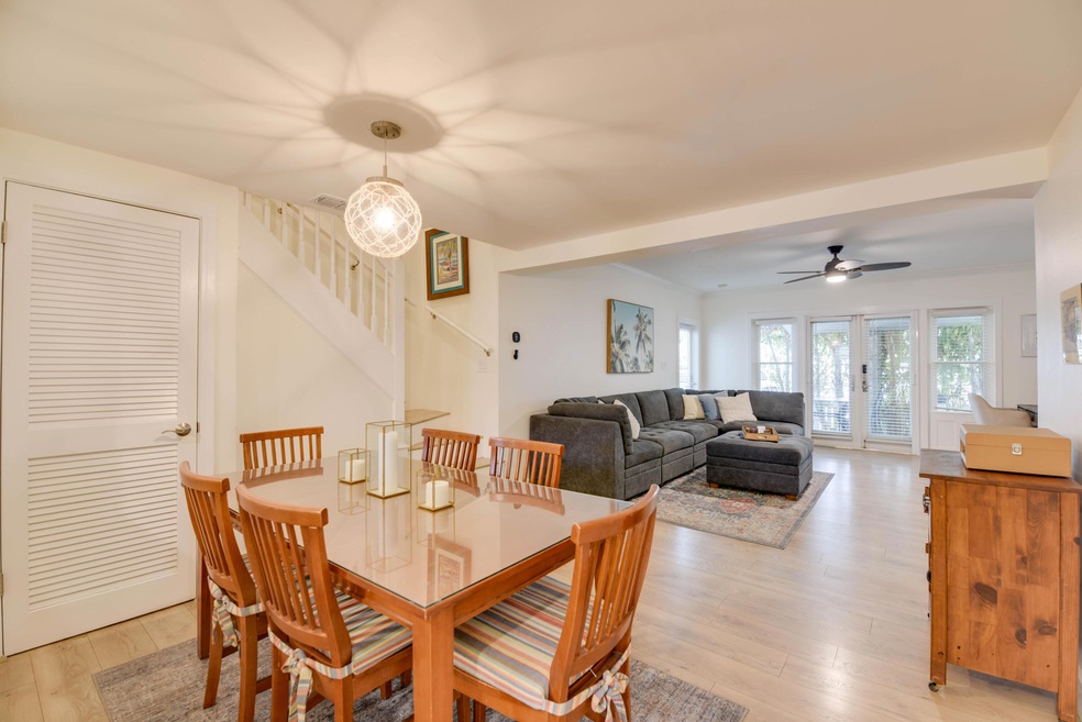 First Floor Open Living Space