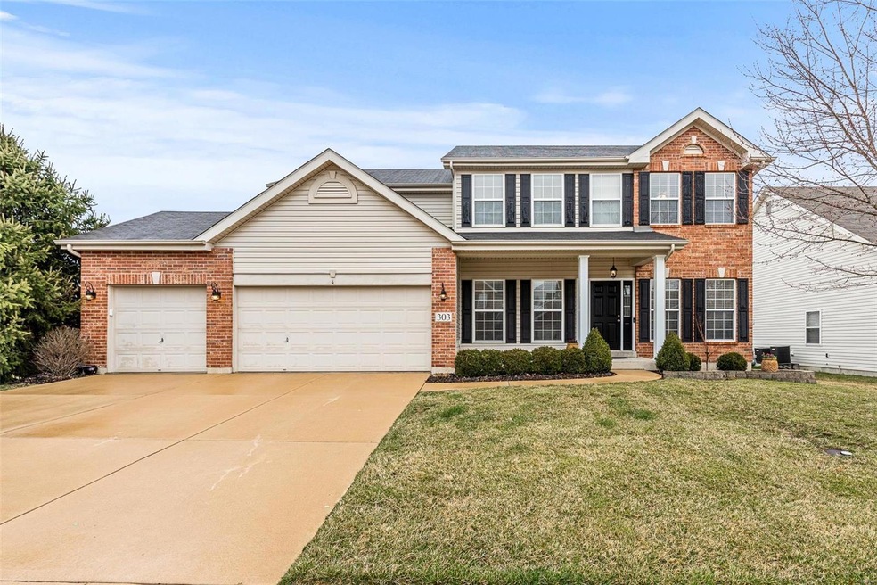 Stunning home on a private street with a 3-car garage and irrigated yard!