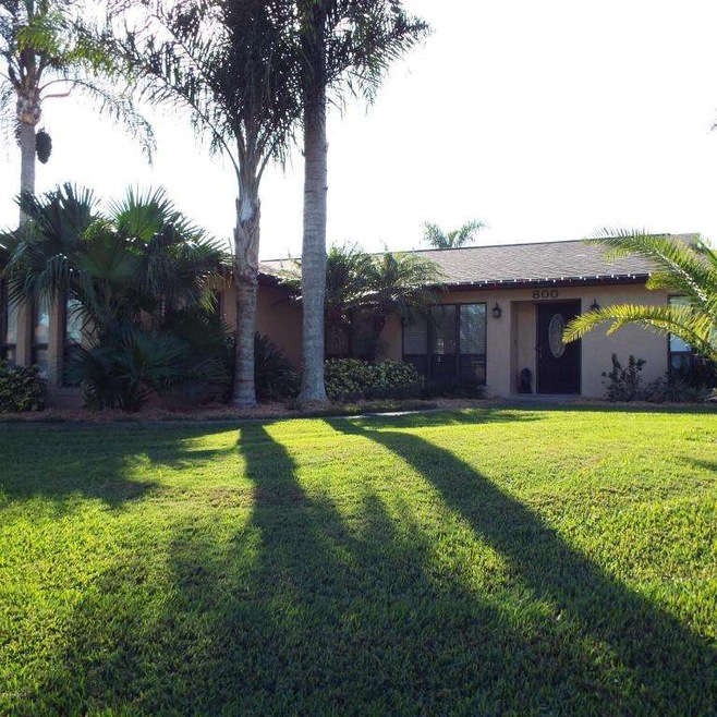 Front of the house