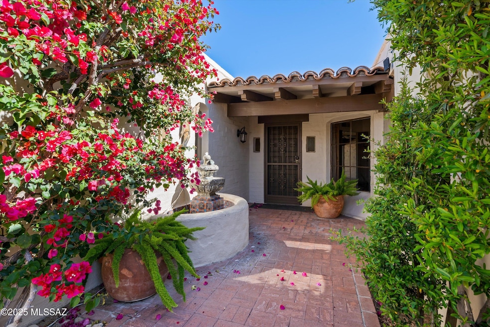 Courtyard entry
