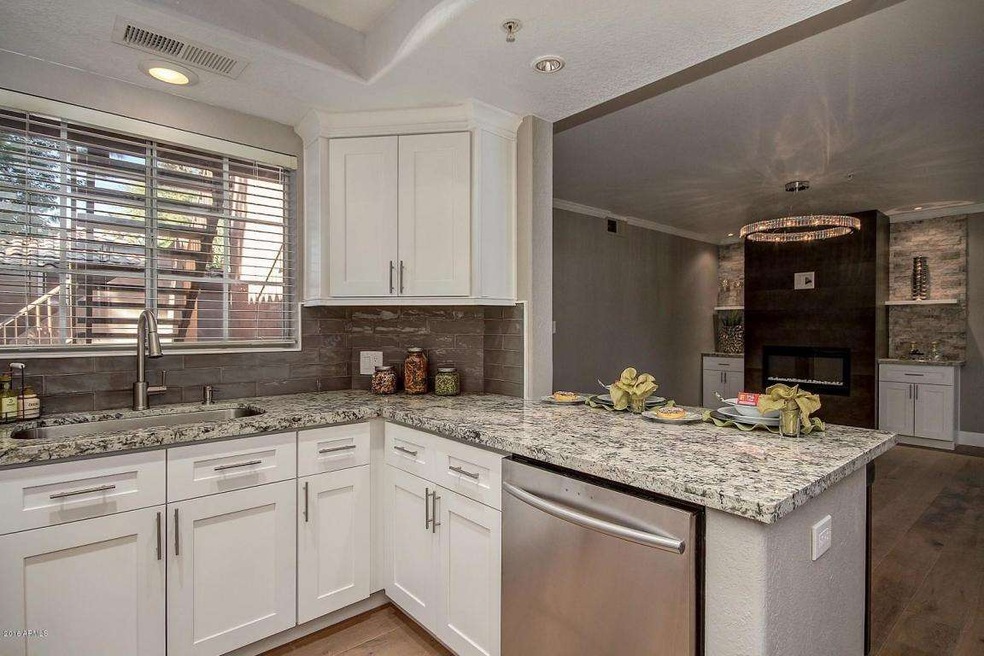Kitchen into Family Room