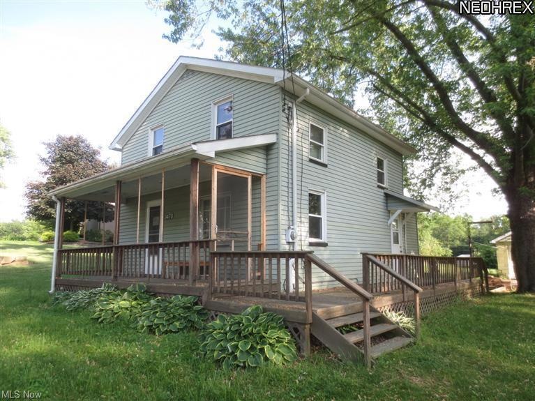 View of front of house looking southeast showing n