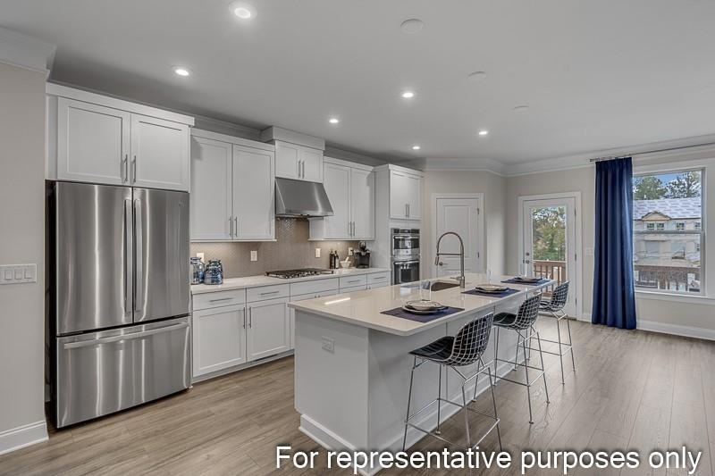 * REPRESENTATIVE PHOTO. -The kitchen is chic and t