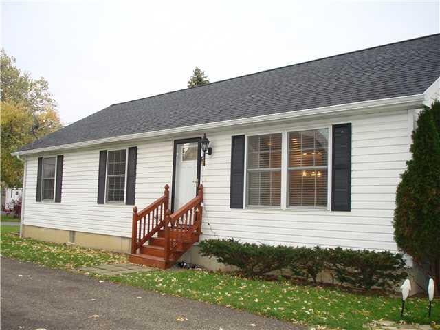 Exterior Front New roof and front entry door