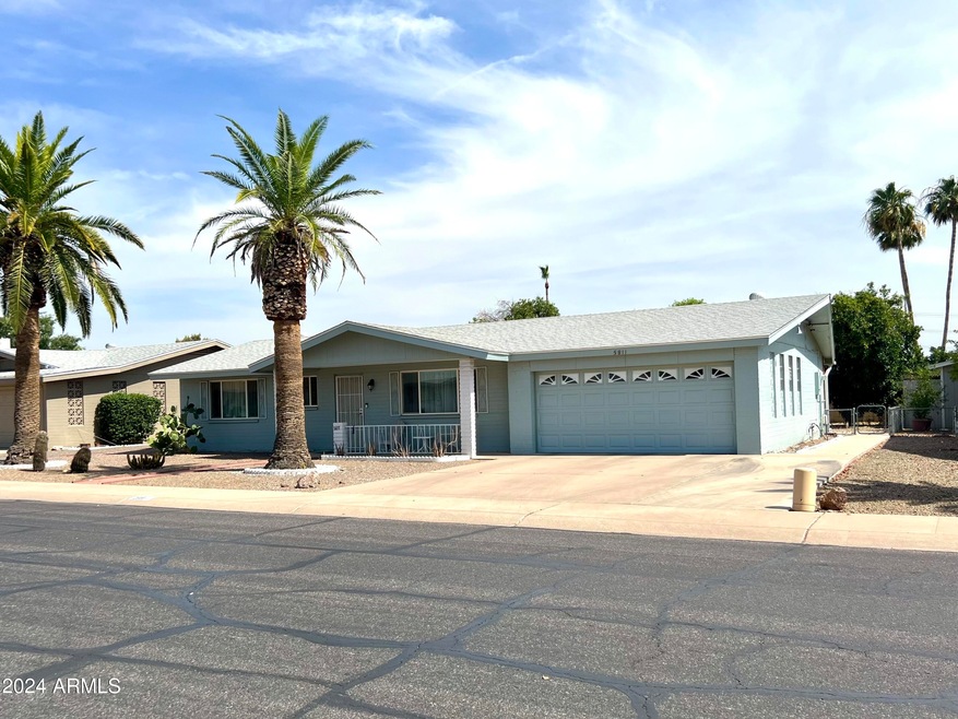 EXTERIOR WITH 2 CAR GARAGE