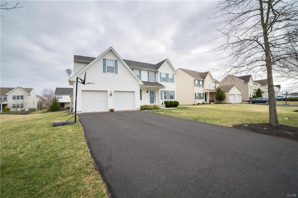 View from driveway