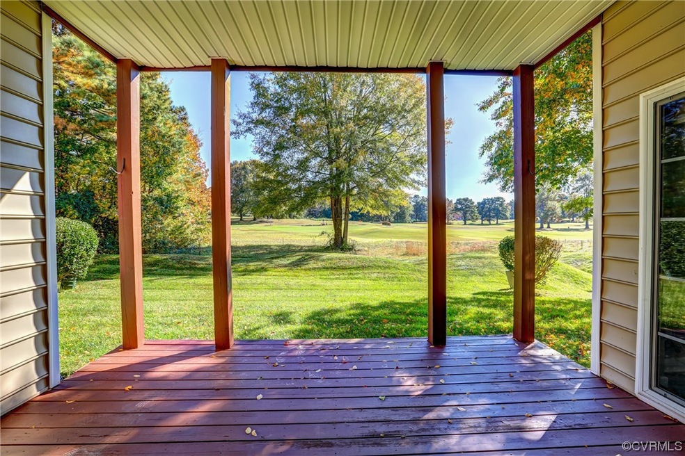Your covered deck looks out to Paradise!