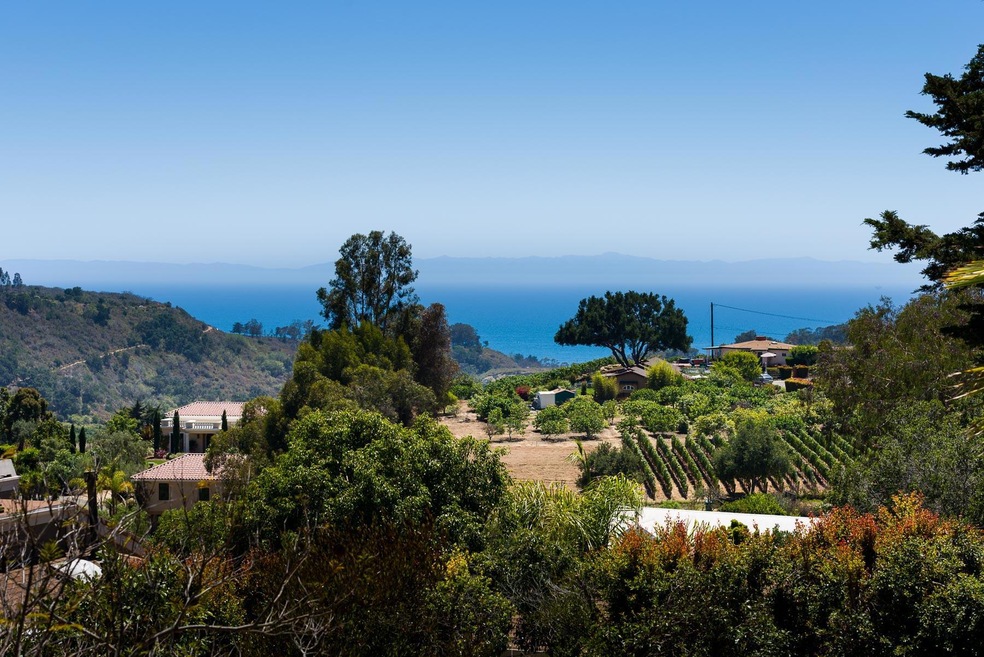 Ocean and island view