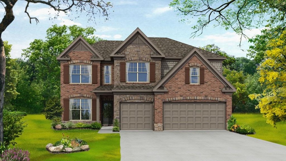 Color Rendering. Not actual home. Sample same plan