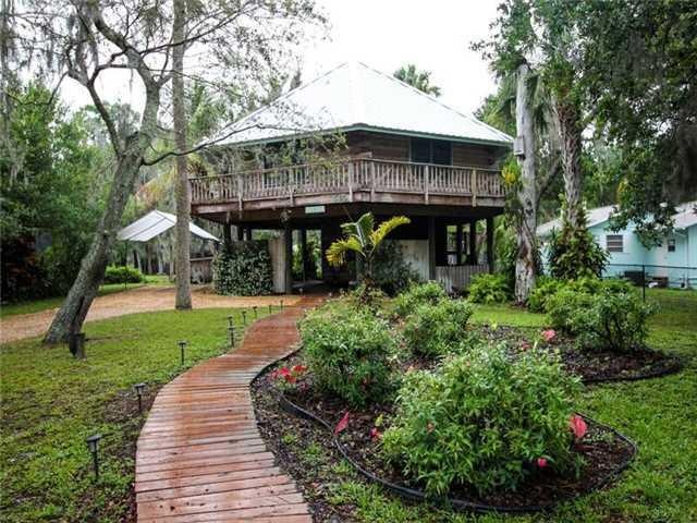Exterior Back. Tranquil and serene on 1/3 of a acr