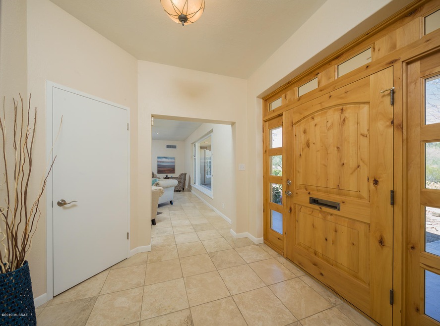 Front Entry- Elder Wood Front Door