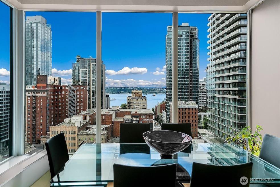 17th floor nw corner 2bd at Escala