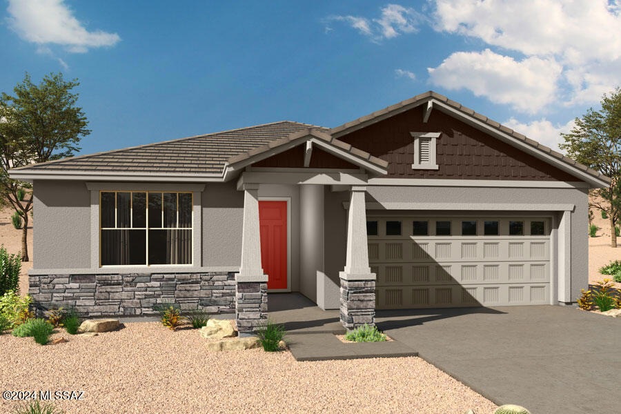 Acacia - Craftsman Elevation