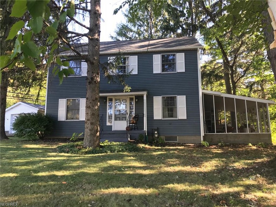 Front of home facing Maple Street.
