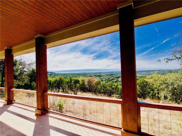 Miles of views from the west facing covered back p