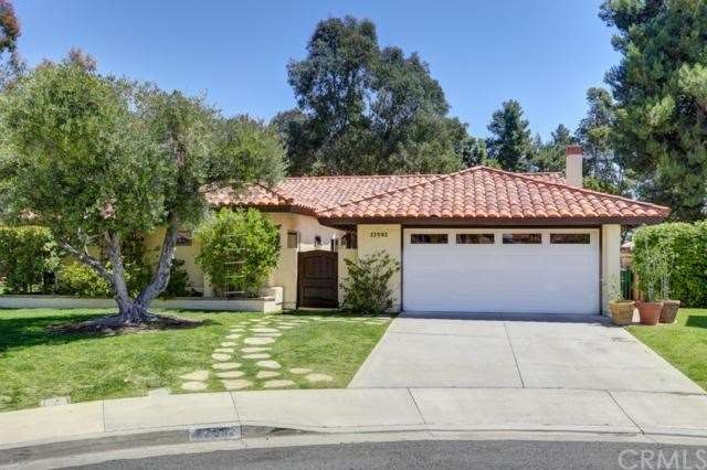 Beautiful single story home at the end of a Cul-de