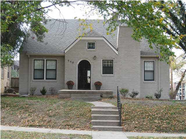 Wonderful curb appeal with this almost full brick 