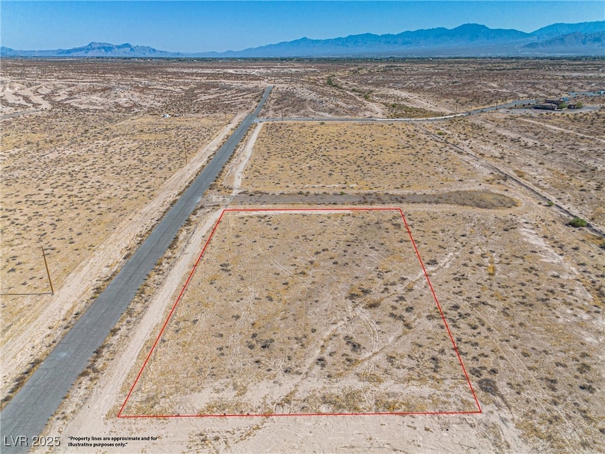 Aerial view of the property with Vicki Ann Rd to t