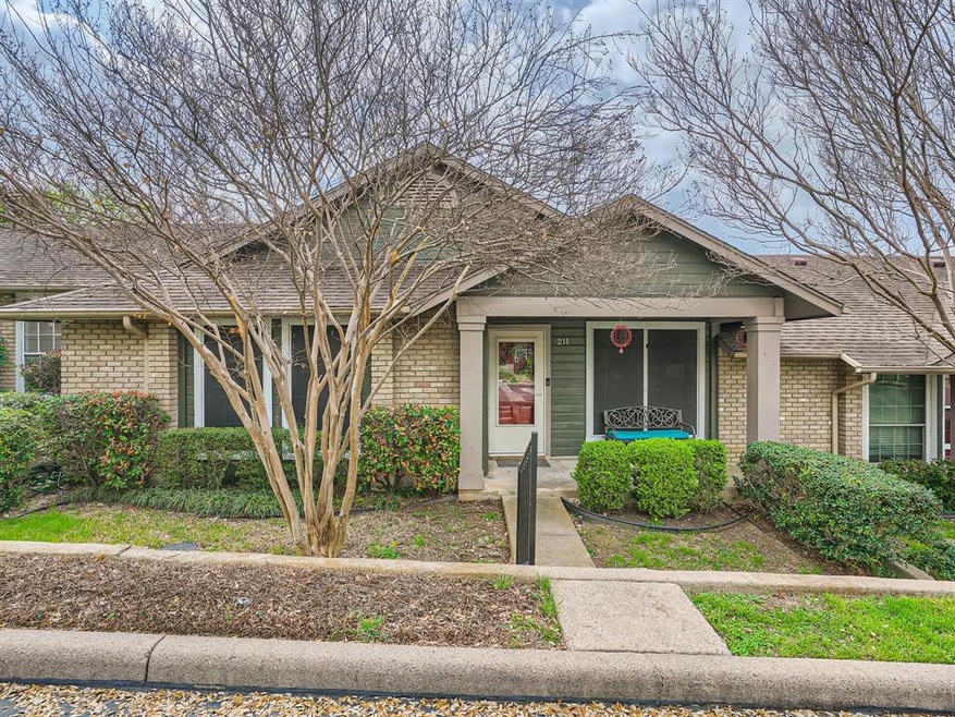 Large front porch