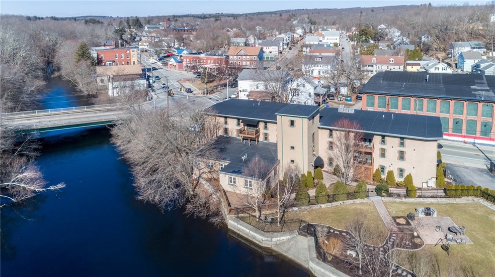 aerial of position of condo
