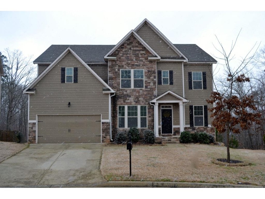 Snow was falling on this Gorgeous Craftsman Style 