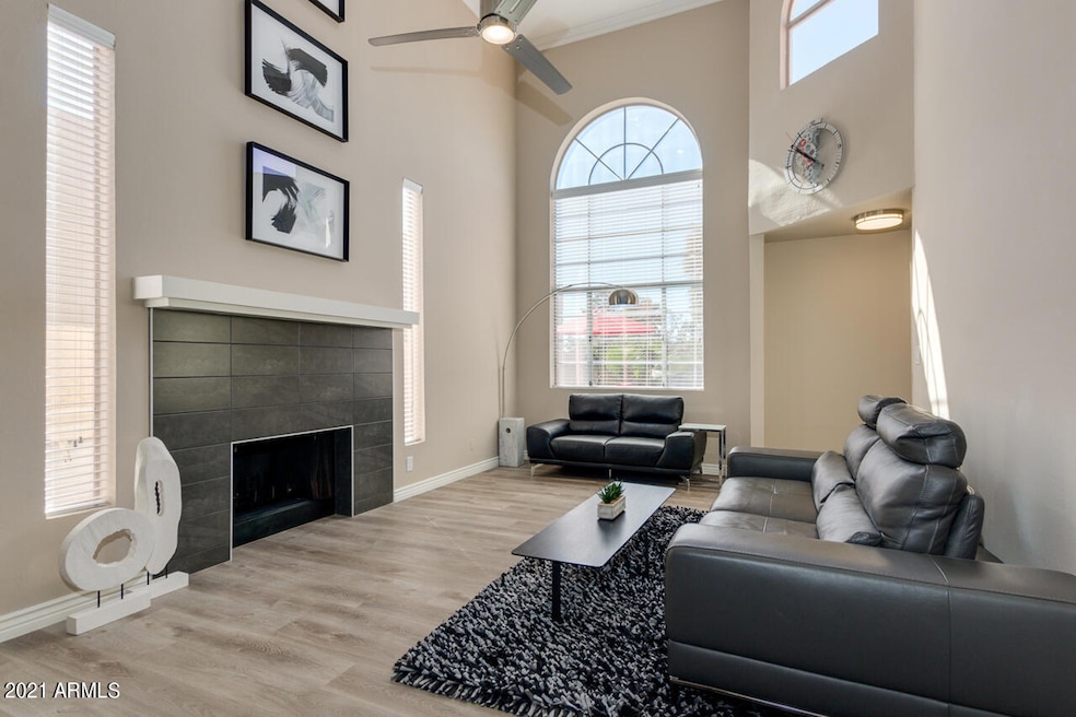 New Tile Fireplace!