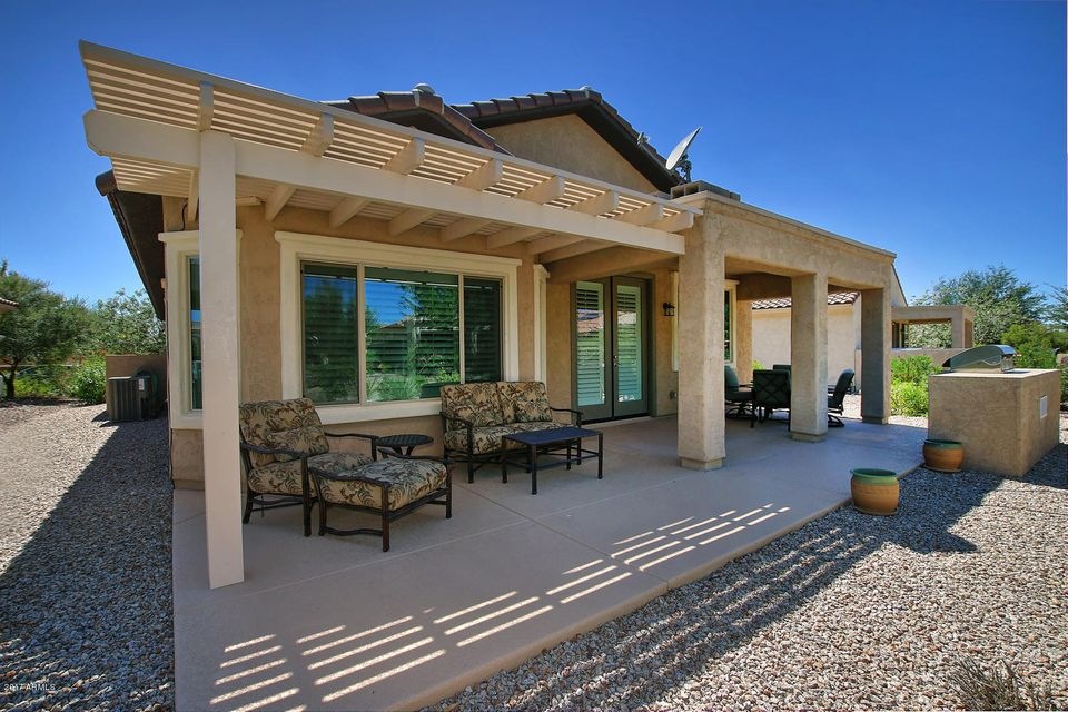 Extended patio