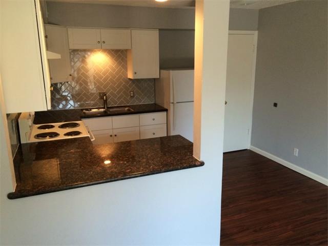 Open kitchen area