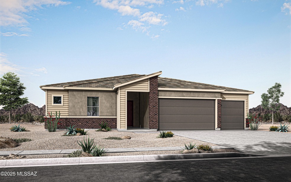 Hunter - Midcentury Modern elevation