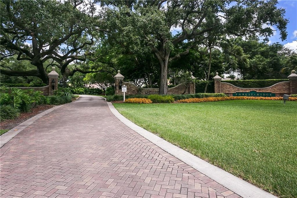Entrance to Forest Ridge community from Pine Islan